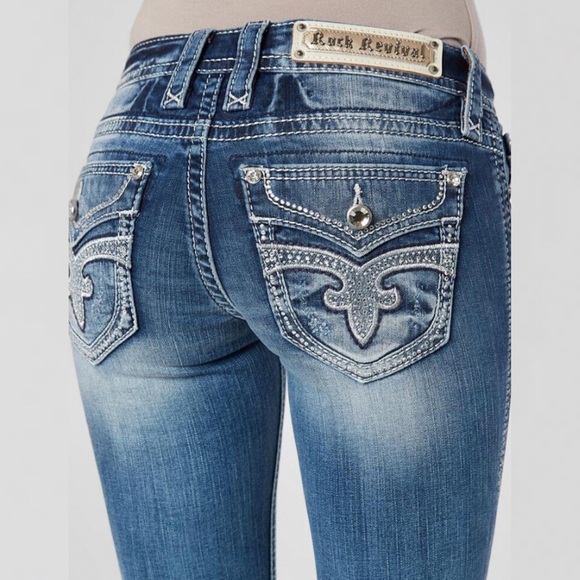 Rock Revival Denim - ROCK REVIVAL Greer Boot Stretch Jean Size 24